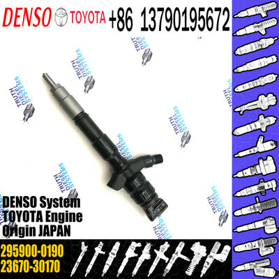 common rail injector 295900-0190 295900-0240 fuel injector 23670-30170 23670-39445 for Toyota