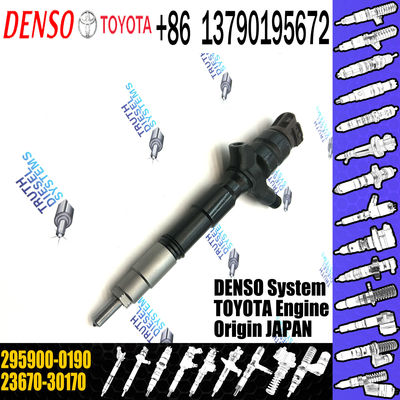 common rail injector 295900-0190 295900-0240 fuel injector 23670-30170 23670-39445 for Toyota