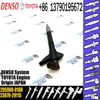 Common Rail Fuel Injector 295900-0060 295900-0180 for TOYOTA 23670-26070 23670-29115