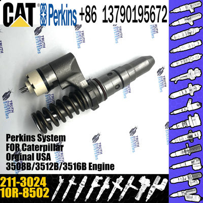 Wheel Loader 834G 836G 988G Diesel Fuel Injector 2113025 2113024 10R8502 EX630958 10R-8502 211-3025 211-3024 FOR 3512B E
