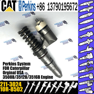 Wheel Loader 834G 836G 988G Diesel Fuel Injector 2113025 2113024 10R8502 EX630958 10R-8502 211-3025 211-3024 FOR 3512B E