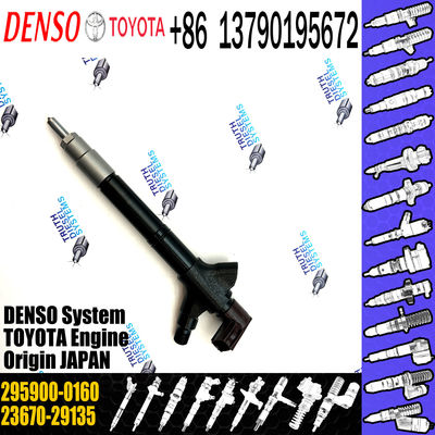Rail Fuel Injector 295900-0160 23670-29135 23670-0R080 23670-26050 For Toyota