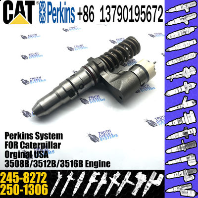 Excavator Parts Diesel Fuel Injector 245-8272 2458272 10R-8795 10R8795 For CAT 3512C Engine Industrial