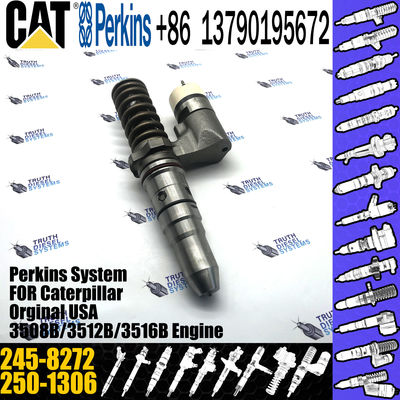 Excavator Parts Diesel Fuel Injector 245-8272 2458272 10R-8795 10R8795 For CAT 3512C Engine Industrial
