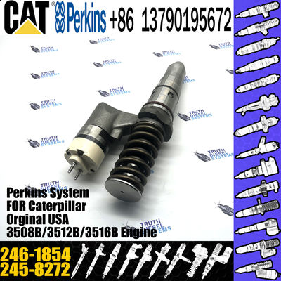 Huida 3508C 3512C engine fuel injector 245-8272 246-1854 with genuine packing