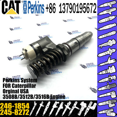 Huida 3508C 3512C engine fuel injector 245-8272 246-1854 with genuine packing