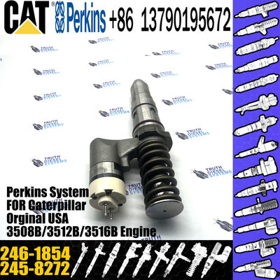 Huida 3508C 3512C engine fuel injector 245-8272 246-1854 with genuine packing