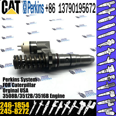 Huida 3508C 3512C engine fuel injector 245-8272 246-1854 with genuine packing