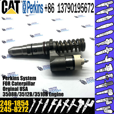 Huida 3508C 3512C engine fuel injector 245-8272 246-1854 with genuine packing