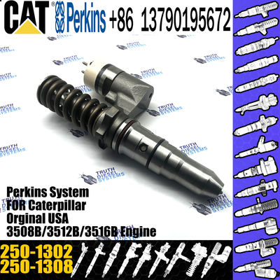 Huida 3512B 3516B engine fuel injector 250-1302 250-1308 392-0201 with genuine packing