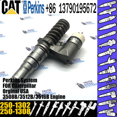 Huida 3512B 3516B engine fuel injector 250-1302 250-1308 392-0201 with genuine packing
