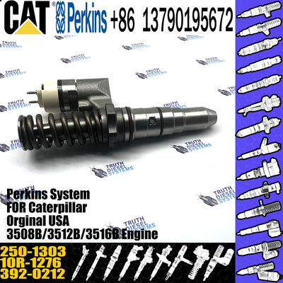 Hot sale fuel common rail injector 250-1303 2501303 10R-1276 for Caterpillar Engine 994D