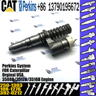 Hot sale fuel common rail injector 250-1303 2501303 10R-1276 for Caterpillar Engine 994D