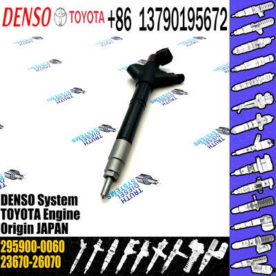 Hot Sale Diesel Injector 295900-0060 295900-0180 For Toyota Fuel Injector 23670-26070 23670-29115
