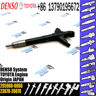 Hot Sale Diesel Injector 295900-0060 295900-0180 For Toyota Fuel Injector 23670-26070 23670-29115