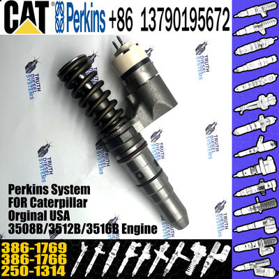 Huida 3508B/3512B/3516B engine fuel injector 250-1314 386-1766 386-1769 with genuine packing