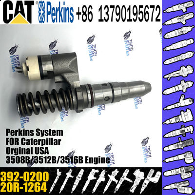 Diesel Fuel Injector 392-0200 20R-1264 For CAT Caterpillar 3508 3508B 3512B 3516B 3561B 3152C 3156C