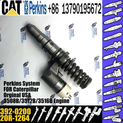 Diesel Fuel Injector 392-0200 20R-1264 For CAT Caterpillar 3508 3508B 3512B 3516B 3561B 3152C 3156C