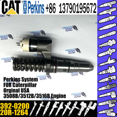 Diesel Fuel Injector 392-0200 20R-1264 For CAT Caterpillar 3508 3508B 3512B 3516B 3561B 3152C 3156C