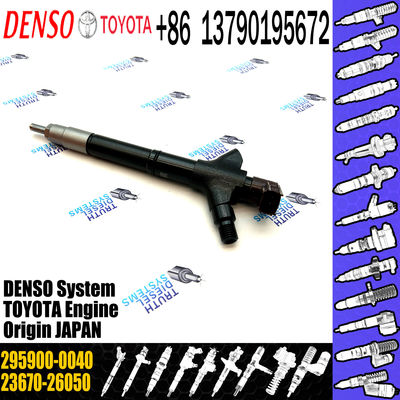 New Common Rail Fuel Injector 295900-0040 23670-26050 For Toyota RAV4 2AD-FHV