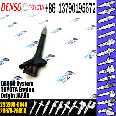 New Common Rail Fuel Injector 295900-0040 23670-26050 For Toyota RAV4 2AD-FHV