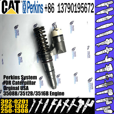 Huida 3512B 3516B engine fuel injector 250-1302 250-1308 392-0201 with genuine packing