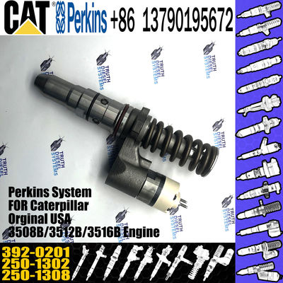 Huida 3512B 3516B engine fuel injector 250-1302 250-1308 392-0201 with genuine packing