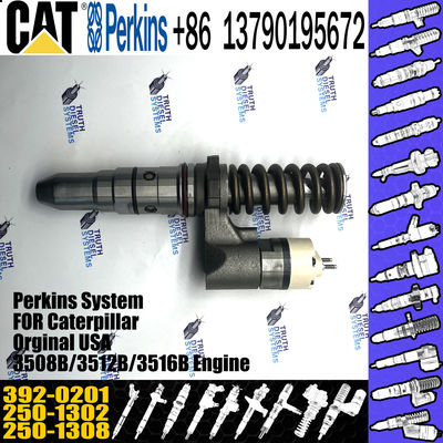 Huida 3512B 3516B engine fuel injector 250-1302 250-1308 392-0201 with genuine packing