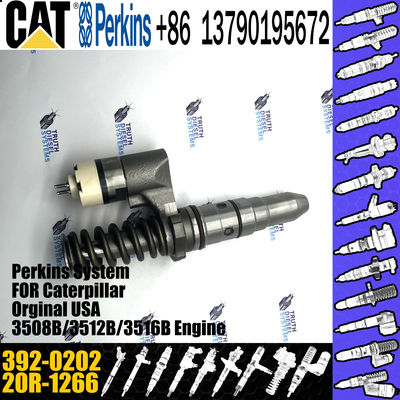 392-0202 High Quality Diesel Engine Fuel Injector 3920202 20R1266 For Caterpillar 3512B 3516B