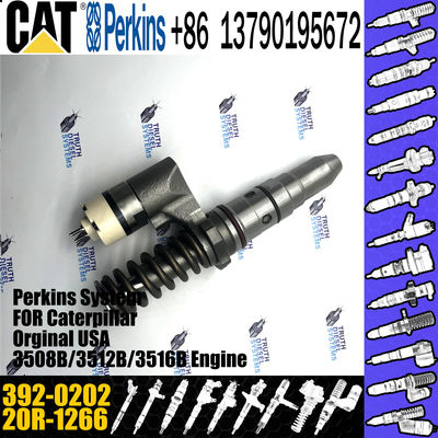 392-0202 High Quality Diesel Engine Fuel Injector 3920202 20R1266 For Caterpillar 3512B 3516B