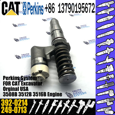 Oem Fuel Injectors 386-1766 20R-1275 392-0214 For Cater-pillar 3861766 3508B/3512B/3516B Engine
