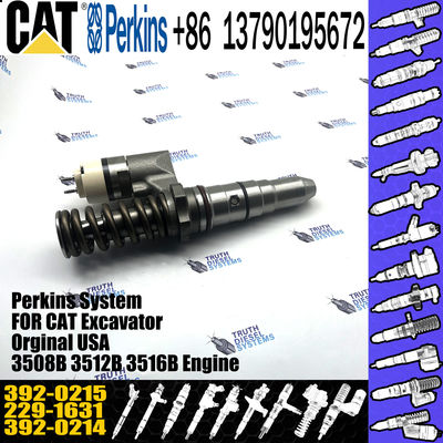 Huida 3508B/3512B/3516B engine fuel injector 229-1631 392-0214 392-0215 with genuine packing