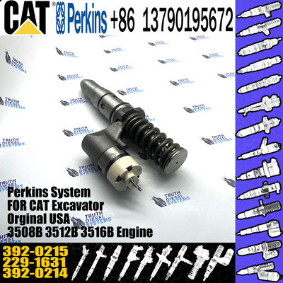 Huida 3508B/3512B/3516B engine fuel injector 229-1631 392-0214 392-0215 with genuine packing