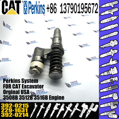 Huida 3508B/3512B/3516B engine fuel injector 229-1631 392-0214 392-0215 with genuine packing