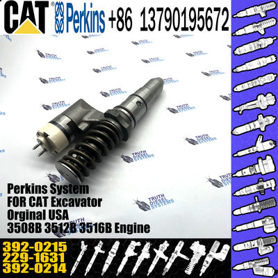 Huida 3508B/3512B/3516B engine fuel injector 229-1631 392-0214 392-0215 with genuine packing