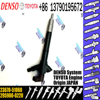 New Piezo Fuel Injector 295900-0300 295900-0220 2367051060 23670-51060 for TOYOTA 23670-59045