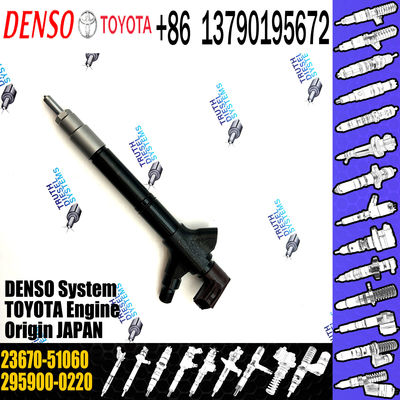 New Piezo Fuel Injector 295900-0300 295900-0220 2367051060 23670-51060 for TOYOTA 23670-59045