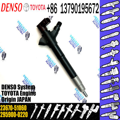 New Piezo Fuel Injector 295900-0300 295900-0220 2367051060 23670-51060 for TOYOTA 23670-59045