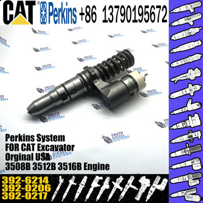 3508B/3512B/3512C/ 3516B/3516C engine fuel injector 392-0206 392-0217 392-6214 with genuine packing
