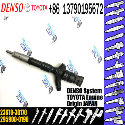 Rail Fuel Injector 295900-0190 295900-0240 23670-30170 23670-39445 for Toyota 1KD-FTV