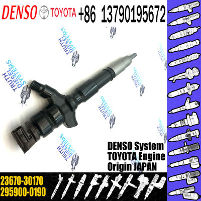 Rail Fuel Injector 295900-0190 295900-0240 23670-30170 23670-39445 for Toyota 1KD-FTV