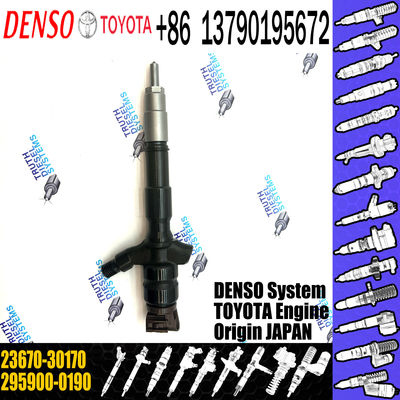 Rail Fuel Injector 295900-0190 295900-0240 23670-30170 23670-39445 for Toyota 1KD-FTV
