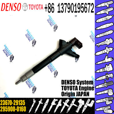 Rail Fuel Injector 295900-0160 23670-29135 23670-0R080 23670-26050 For Toyota