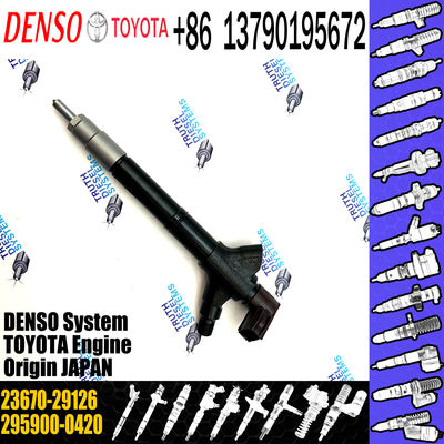 Rial Diesel fuel injector 295900-0420 23670-29126 2367029126 For Toyota Avensis Rav4 2AD-FTV