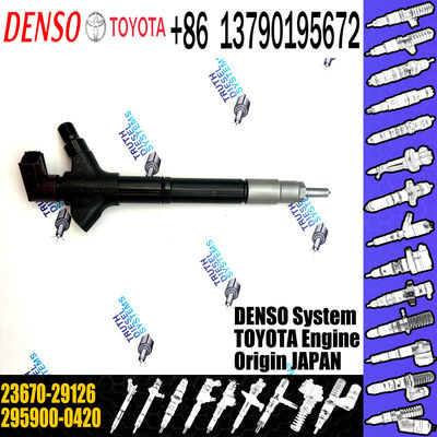 Rial Diesel fuel injector 295900-0420 23670-29126 2367029126 For Toyota Avensis Rav4 2AD-FTV