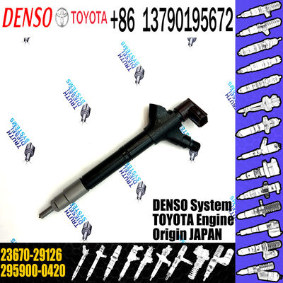 Rial Diesel fuel injector 295900-0420 23670-29126 2367029126 For Toyota Avensis Rav4 2AD-FTV