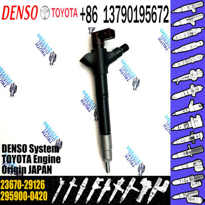 Rial Diesel fuel injector 295900-0420 23670-29126 2367029126 For Toyota Avensis Rav4 2AD-FTV