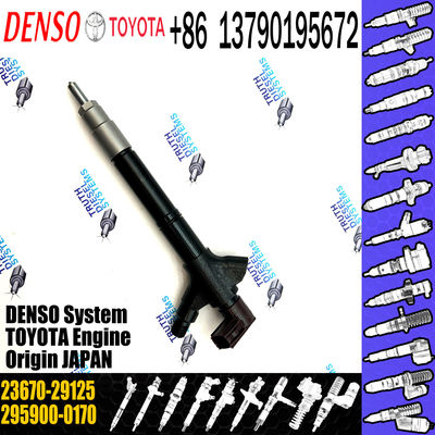 original injector 295900-0170 23670-29125 Diesel Common Rail Fuel Injector 295900-0180 23670-29115 for TOYOTA