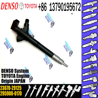 original injector 295900-0170 23670-29125 Diesel Common Rail Fuel Injector 295900-0180 23670-29115 for TOYOTA