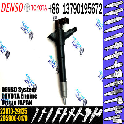 original injector 295900-0170 23670-29125 Diesel Common Rail Fuel Injector 295900-0180 23670-29115 for TOYOTA